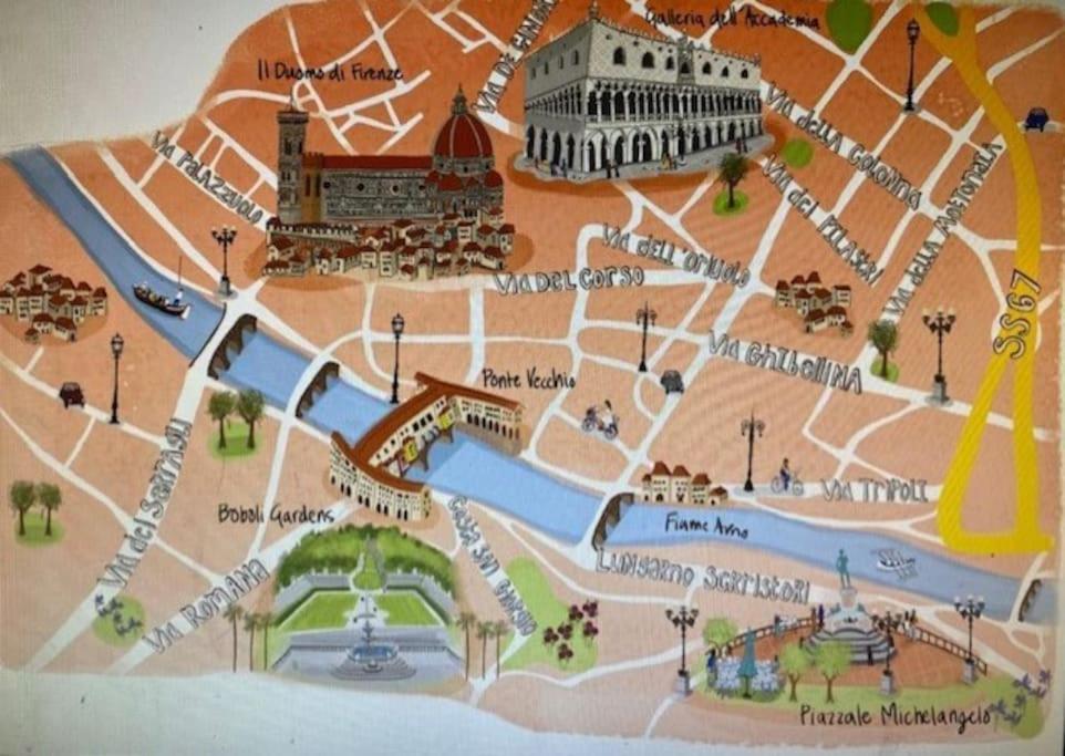 * * * * * Casa Vista Boboli Nel Cuore Di Firenze Zewnętrze zdjęcie